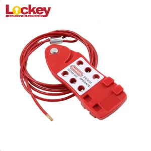 Økonomisk Wire Security Fish-Shaped Cable Lockout